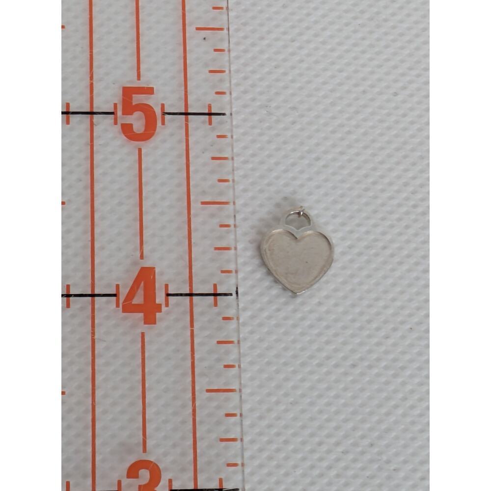 Tiffany & Co. Sterling 925 Heart Charm Pendant Please Return to Tiffany & Co. NY - Picture 2 of 3